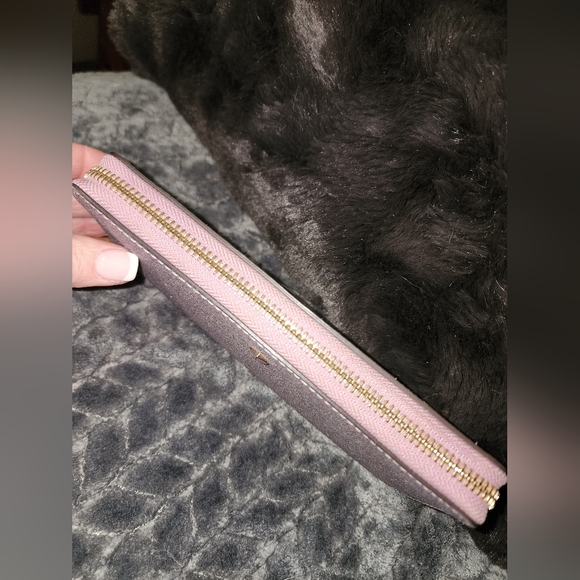 Kate Spade Lavendar Purple Sparkle Glitter Wallet KS - Picture 5 of 8